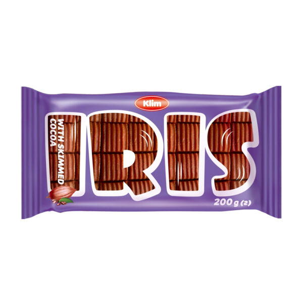 Godis Iris (toffee) med kakao Klim 200g * 25