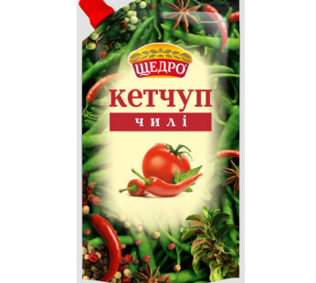 Ketchup Chili Shedro 250g.*40