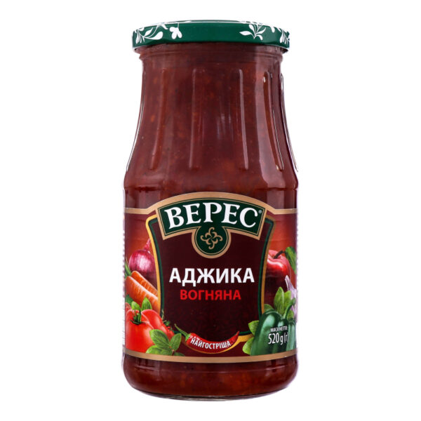 Adjika eldig Veres 520g*12