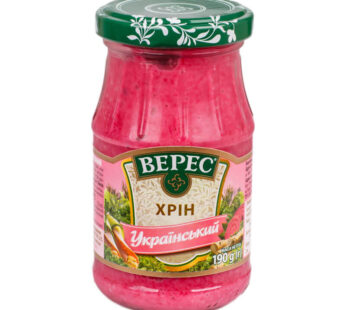 Röd pepparrot Veres 190g *20