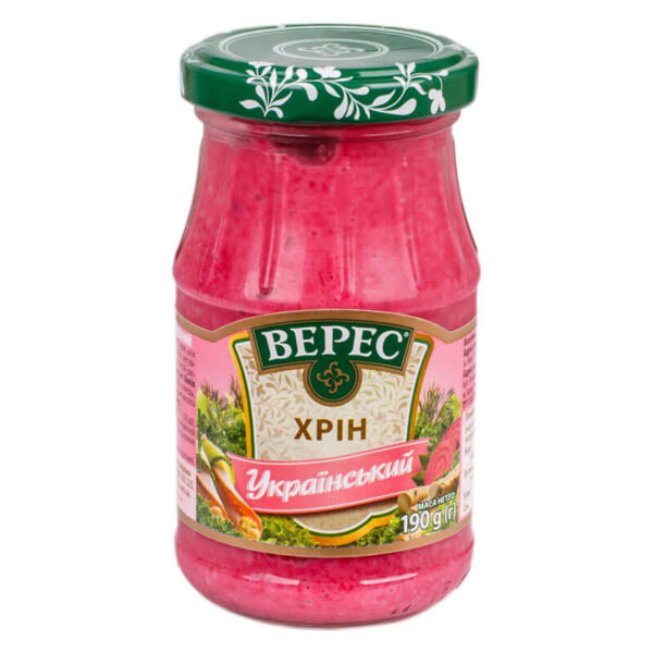 Röd pepparrot Veres 190g *20