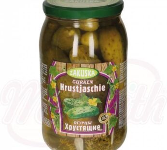 Marinerade gurkor Hrustjaschie Zakuska 860g.*6