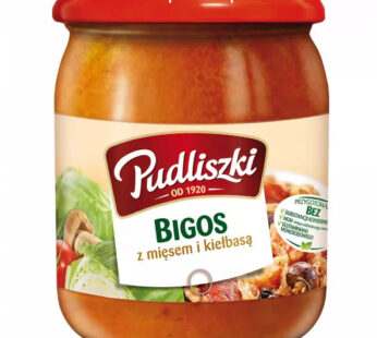 PUDLISZKI MAT 500G BIGOS MED KÖTT OCH KORV*4