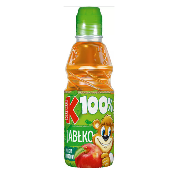 KUBUS JUICE 100% 300ML APPLE MASPEX PET *6*12