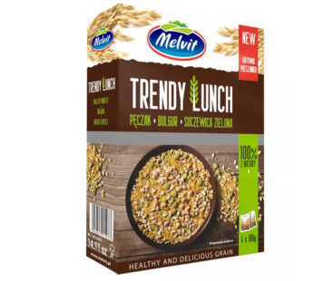 MELVIT TRENDY LUNCH 4*100G READY MIX BULGUR PECHAK LINSER*6