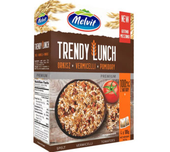 MELVIT TRENDIG LUNCH 4*100 G FÄRDIG BLANDNING SPELLAD VERMICELLI TOMAT*6