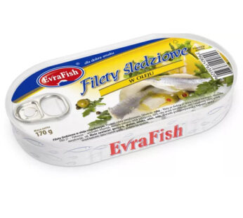 EVRAFISH SILLFILET I OLJA 170G*16