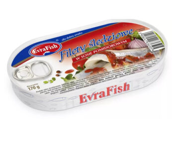 EVRAFISH SILLFILET I TOMATSÅS 170G*16