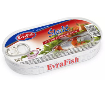 EVRAFISK SILL I TOMATSÅS 170G*16