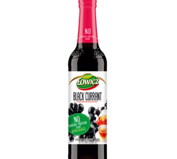 LOWICZ SIRAP 400ML SVARTVIN*6