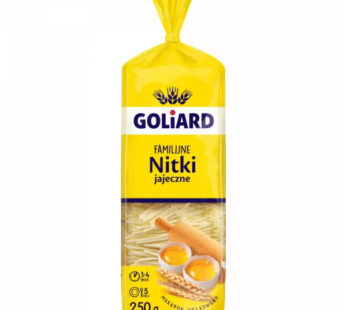 GOLIARD PASTA 250G FAMILJ 2-ÄGG TRÅD*28