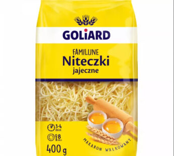 CP GOLIARD PASTA 400G FAMILJ STRAINTS*15