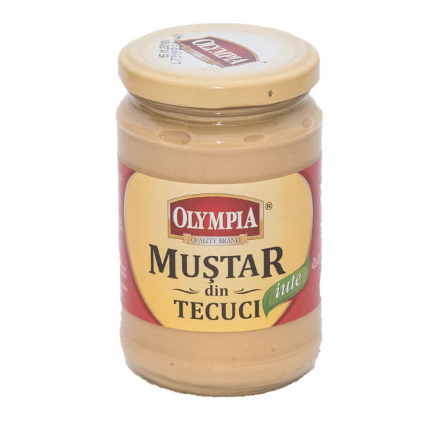 OLYMPIA SPICY MUSTARD - MUSTAR DIN TECUCI IUTE 300G*6