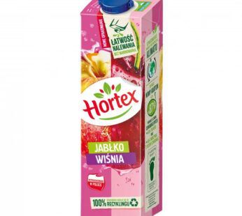 HORTEX DRINK 1L ÄPPEL-KÖRSBÄR KARTONG*6