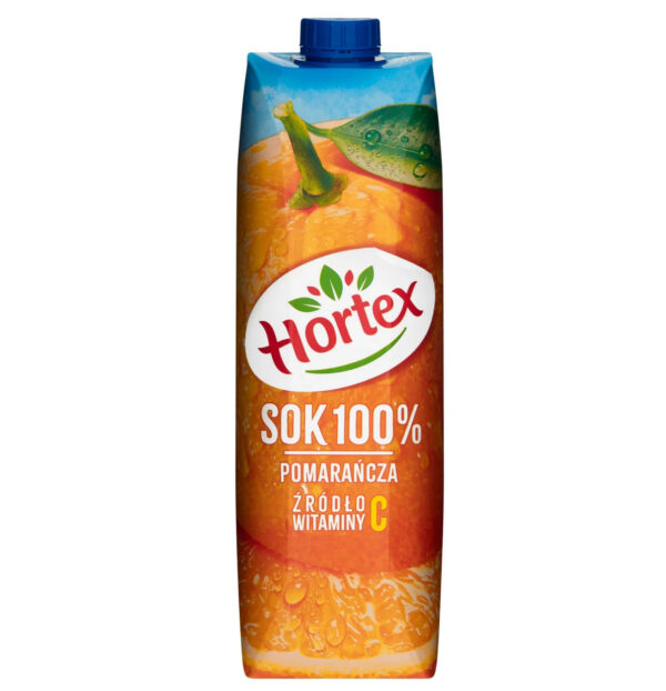 HORTEX JUICE 1L ORANGE KARTONG*12