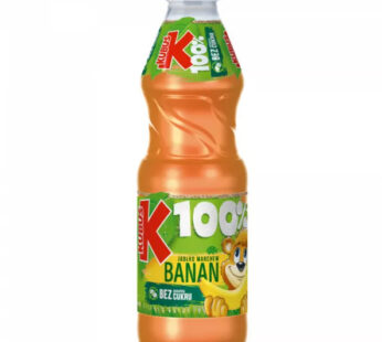 KUBUS JUICE 100% 850ML BANAN-MAR-ÄPPLE SÄLLSKAPSDJUR *6