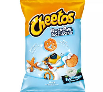 CHEETOS CRISPS 145G ROCK, PAW & SAX FROMAGE*14