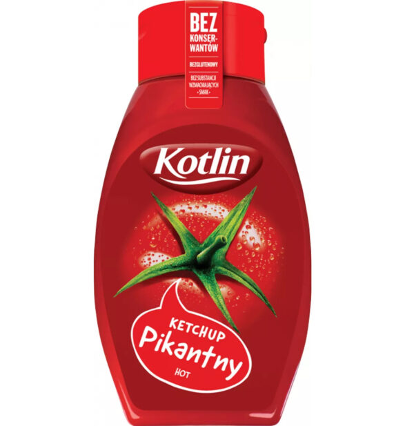 KOTLIN KETCHUP KRYDDA 450G MEN PLAST*10