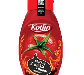 KOTLIN KETCHUP FRÅN HELVETE 450G MEN PLAST*6