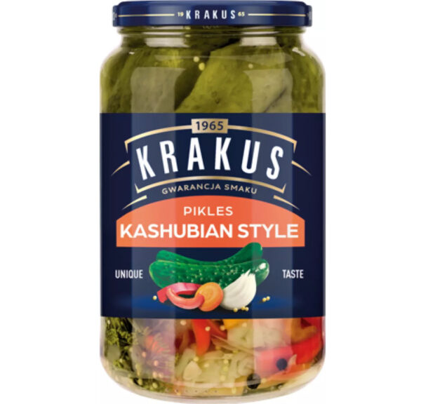 KRAKUS KASHUBISKA KONSERVERADE GURKA 870G*6