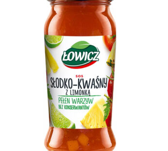 LOWICZ SÖT OCH SYR SÅS MED LIME 500G*6