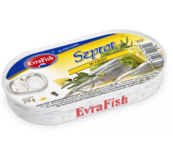 EVRAFISH SPRATUS I OLJA 170G*16