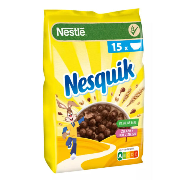 PACIFIC FRUKOST RYKAR NESTLE 450G NESQUIK*15