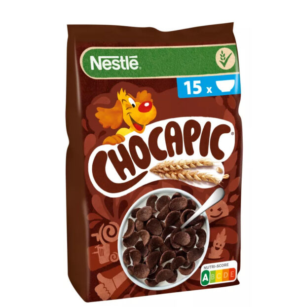 PACIFIC FRUKOST RYKAR NESTLE 450G CHOCAPIC*15