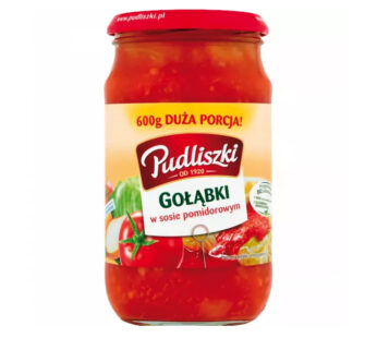 PUDLISZKI FAT 600G KÖK I TOMATSÅS*8