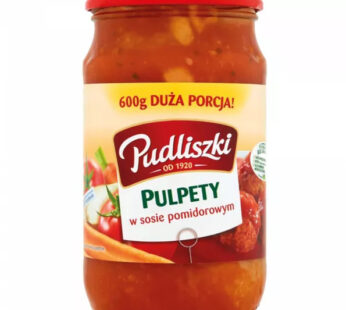 PUDLISZKI MAT KÖTTBULLAR I TOMATSÅS 600G*8