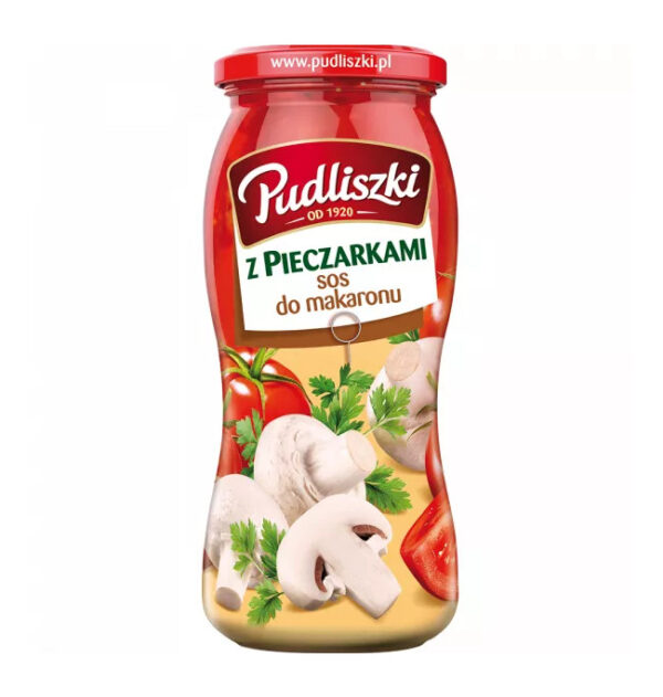 PUDLISZKI-SÅS 500ML FÖR SPAGHETTI MED SVAMP*6