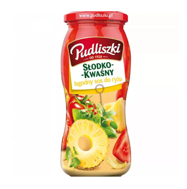 PUDLISZKI SÅS 500ML SÖTT OCH SYR MILJ*6