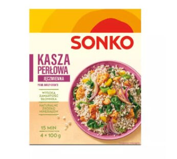 SONKO KORN 4*100G PÄRLE GRYN*12