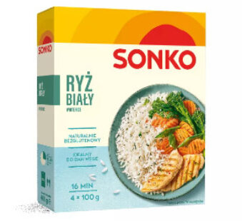 SONKO RYZ SONKO 4*100G BIALY HFP*12