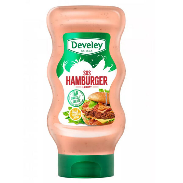 HAMBURGERSÅS  410ML DEVELEY*9