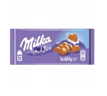 MILKA BUBBLIG ALPIN MJÖLKCHOKLAD 90G*14