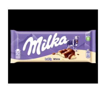 MILKA BUBBLIG MJÖLK OCH VIT MJÖLKCHOKLAD 95G*15