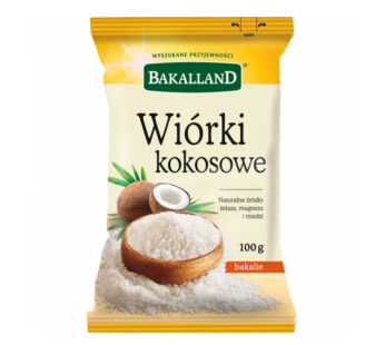 BAKALLAND KOKOSTRIMLAR 100G *12