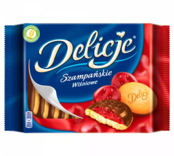 DELICE KÖRSBÄRSCOOKIES MED MONDELEZ-GEEL 294G*10