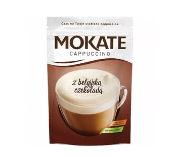 MOKATE KAFFE CAPPUCCINO CHOKLAD 110G STRUNA TOR*10