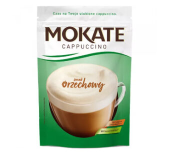 MOKATE KAFFE CAPPUCCINO NÖT 110G STRUNA TOREBKA*10