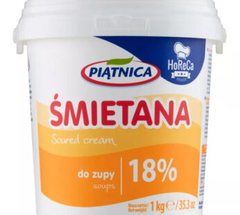 PIATNICA SMIETANA 18% 1KG*24