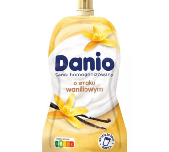 DANONE HOMOGENISERAD OST DANIO VANILJPÅSE 120G*16