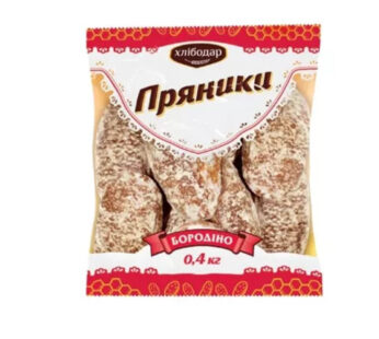 BORODINO PEPPARKAKA 400G HLIBODAR*16