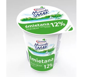 GRÄDDFIL MAZURSKI SMAK 12% 400G MLEKPOL*6