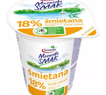 GRÄDDFIL MAZURSKI SMAK 18% 400G MLEKPOL*12