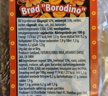 Borodinskij bröd 500g *12