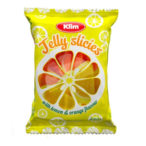 GELÉMARMELAD med citron- och apelsinarom KLIM 240g.*12