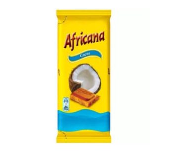 AFRICANA CHOKLAD MED Grädde KOKOS 80G*26