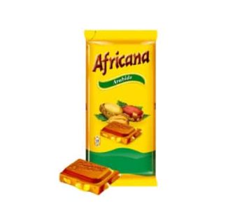 AFRICANA CHOKLAD MED NÖTTER JORD 80G*24